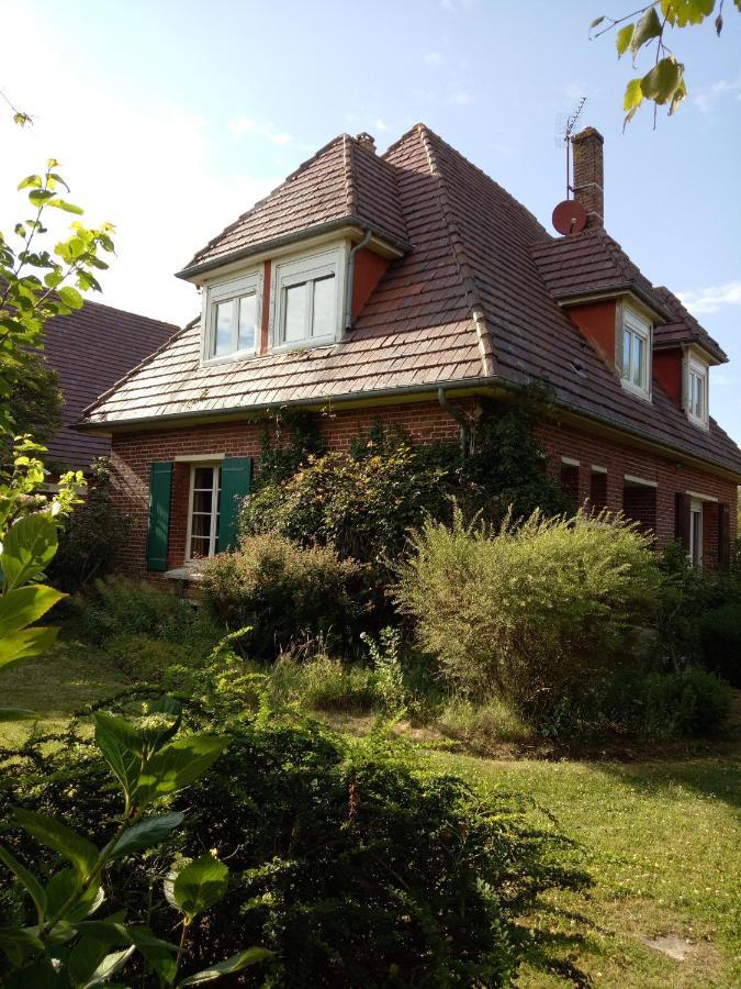 Maison De Charme En Normandie Berneval-le-Grand Exteriör bild