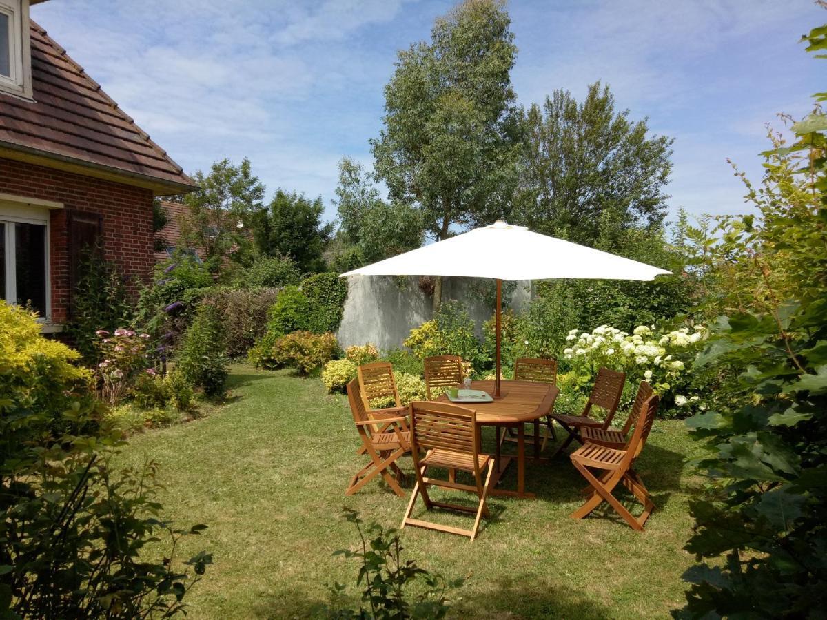 Maison De Charme En Normandie Berneval-le-Grand Exteriör bild